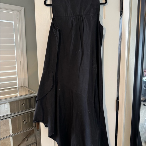 Anthropologie Maeve Black Asymmetrical Dress - Picture 2 of 3